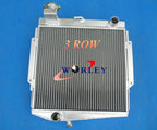3 Core Aluminum Radiator + Fan for Datsun Roadster Fairlady (1966-1970)