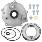 Rear Brake Backing Plate Panel & Shoes Kit for Honda Recon 250 TRX250 (1997–2024)