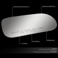 Right Side View Mirror Glass for Nissan 300ZX/240SX (1989–1996)
