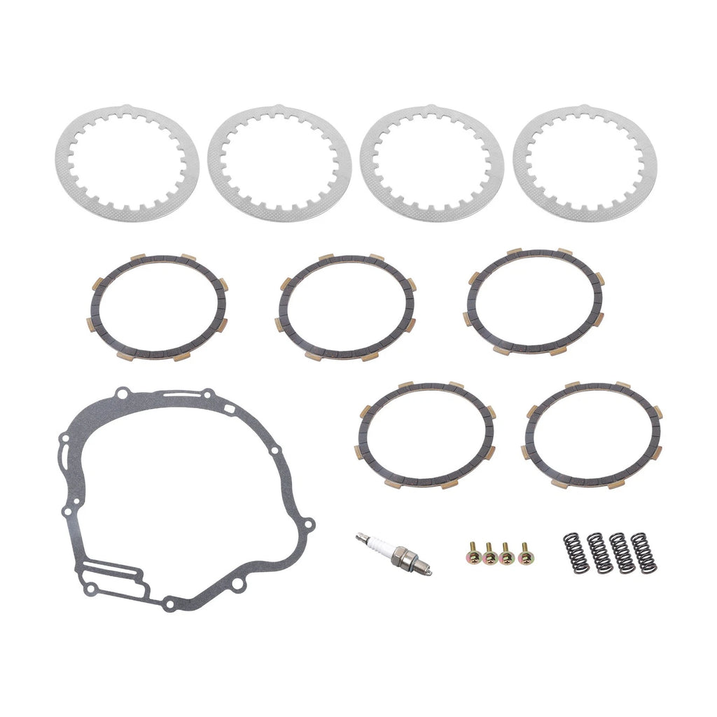 Clutch Friction Steel Plates Gasket Springs for Yamaha TTR125L (2000–2008)