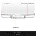 Chrome Rear Bumper Face Bar for Ford F-150 (2004–2006)