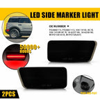 Set of 2 Smoked LED Side Marker Lamps for Ford Bronco Sport (2021–2023)