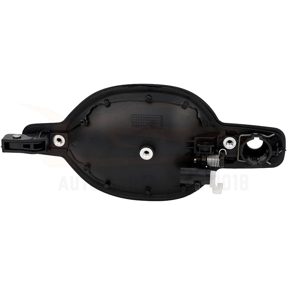 Exterior Door Handle for Mitsubishi (Textured Black, Front Driver Left)