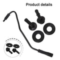 Set of 2 Engine PCV Crankcase Tube and Grommet for Jeep Wrangler (1997–2004)