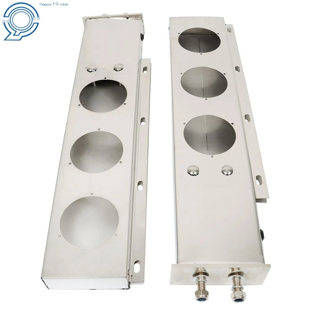30" Steel Mud Flap Hanger for Trucks with Light Cutouts (Year Range)