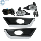 Fog Light Lamps with Chrome Bezel for Honda CR-V (2017–2018)