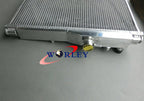 52mm Aluminum Radiator + Fans for Toyota Corolla AE86 1983-1987