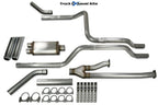 2.5" Dual Exhaust Kit for Toyota Tundra (2009–2013) Stainless Chrome Tip