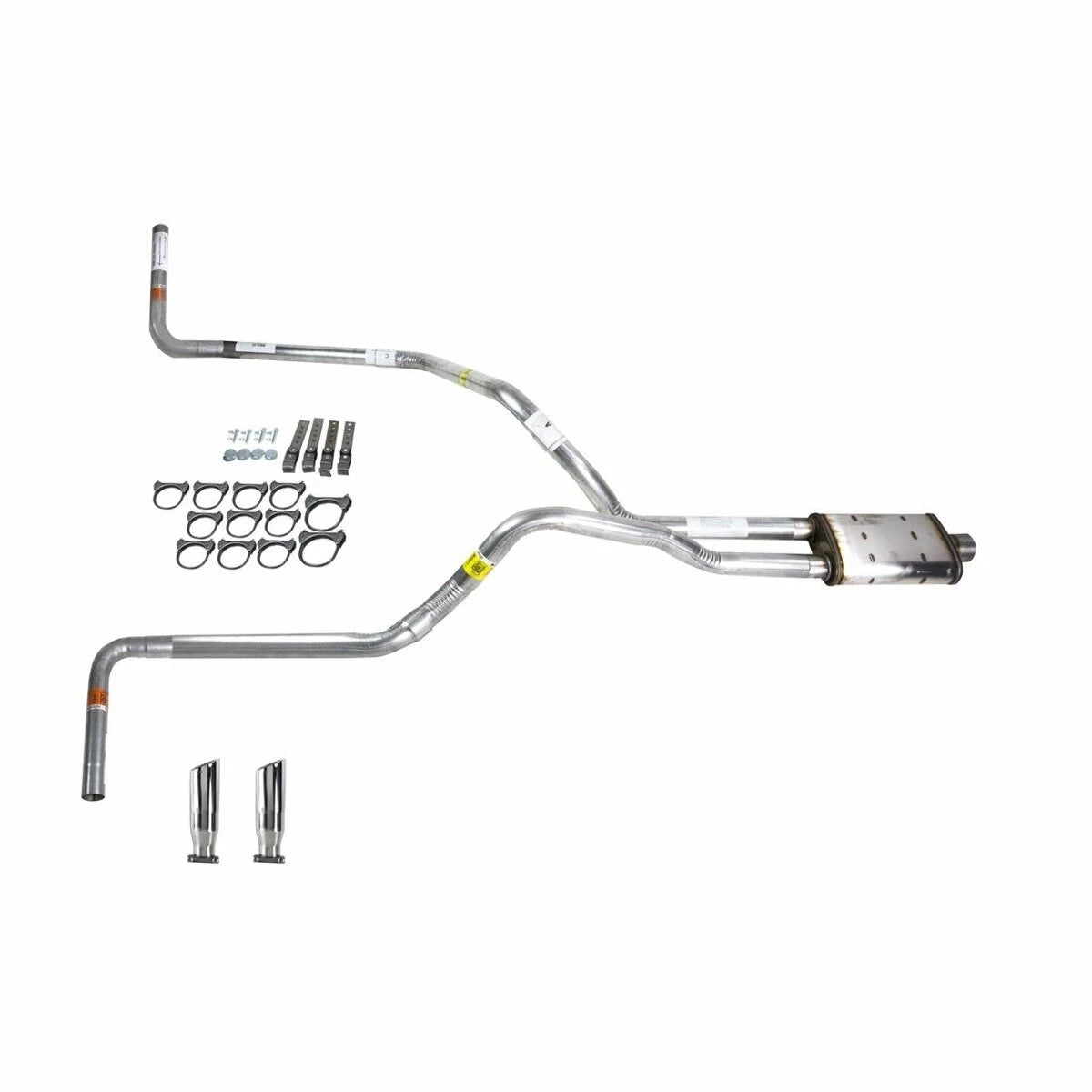 Dual Exhaust 2.5" Pipe for Dakota (1987–1996) - Magnaflow RC Tip Side Exit