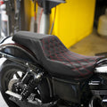 Driver Passenger Seat for Harley Dyna Street Bob FXDB Super Glide (2006–2017)