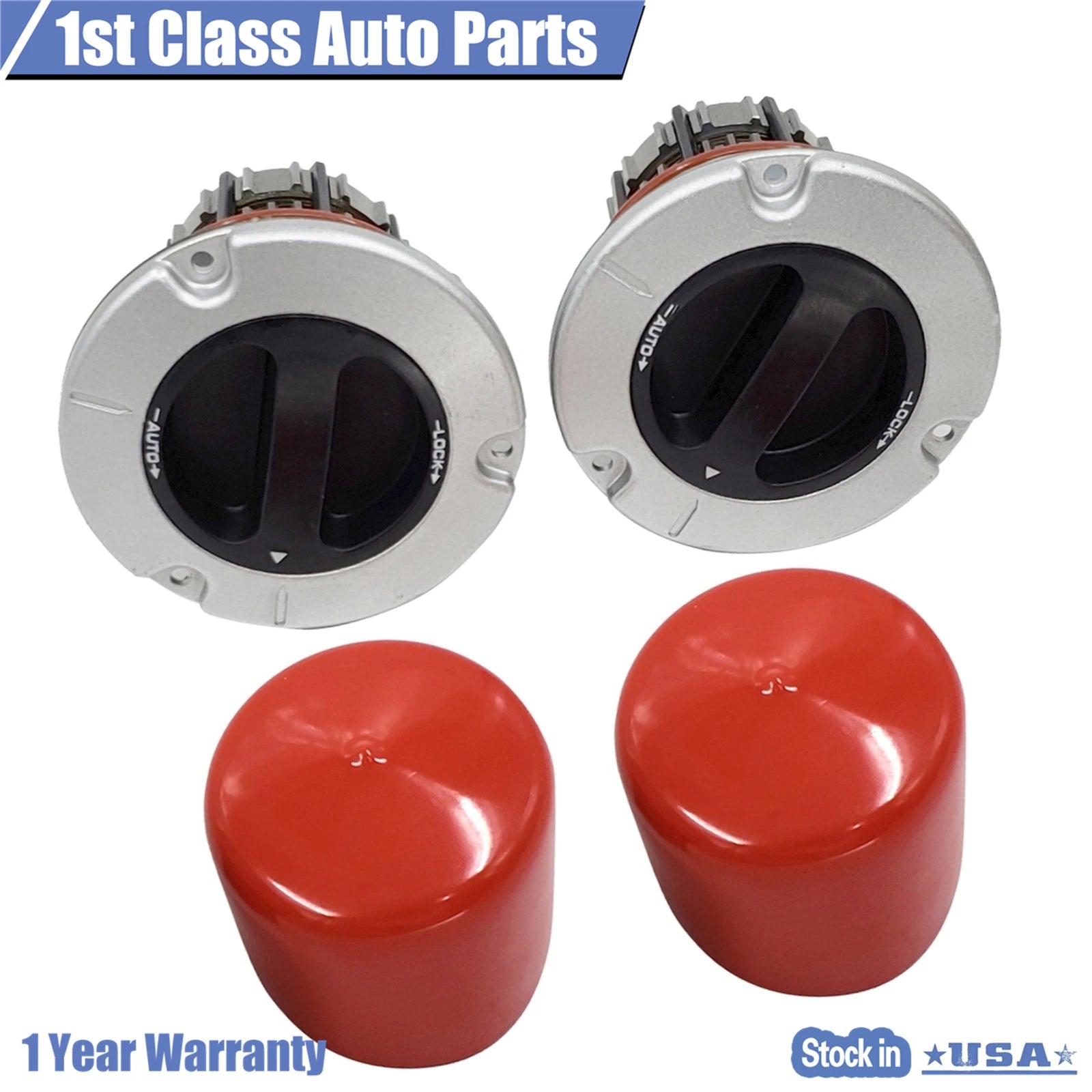 2PC 4WD Locking Hub for Ford F250 F350 F450 F550 Super Duty (2011–2017) BC3Z3B396A