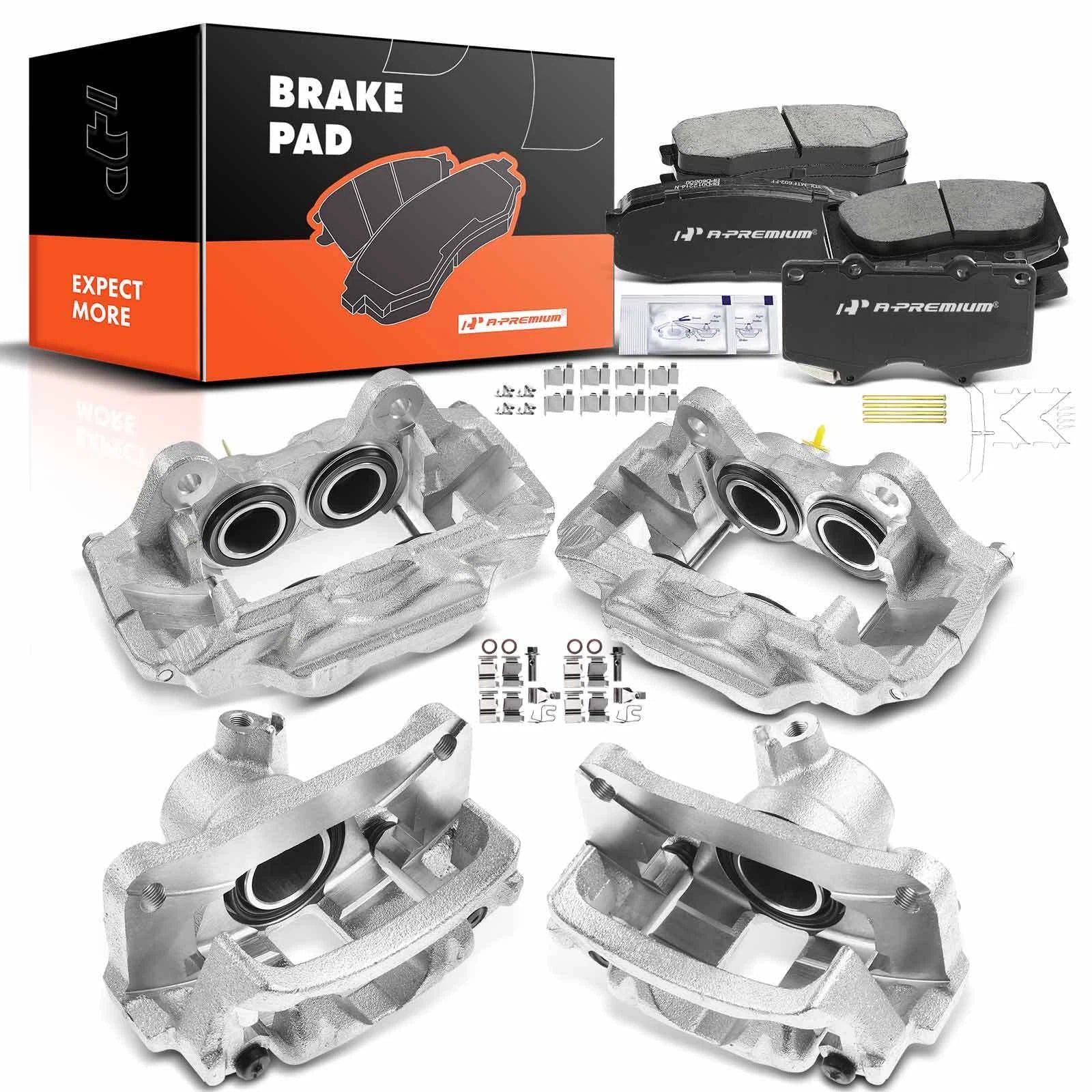 Ceramic Brake Pad & Caliper for Toyota Sequoia (2008–2022)