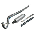 Exhaust Pipe & Muffler for 70cc 90cc 110cc PIT PRO Trail Quad Dirt Bikes ATV