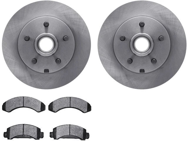 Front Brake Pad and Rotor Kit for Mazda B2300 (1994) TH951KV