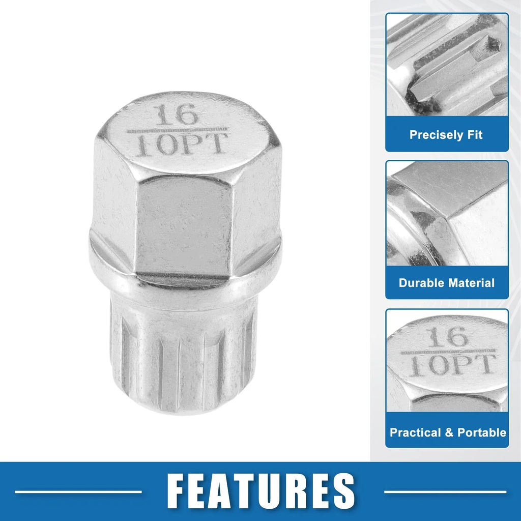 Wheel Lock Lug Nut Set with Socket Protector for BMW