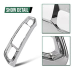 Front Bumper Lower Fascia Grille Frame Chrome for Jeep Grand Cherokee (2017–2022)