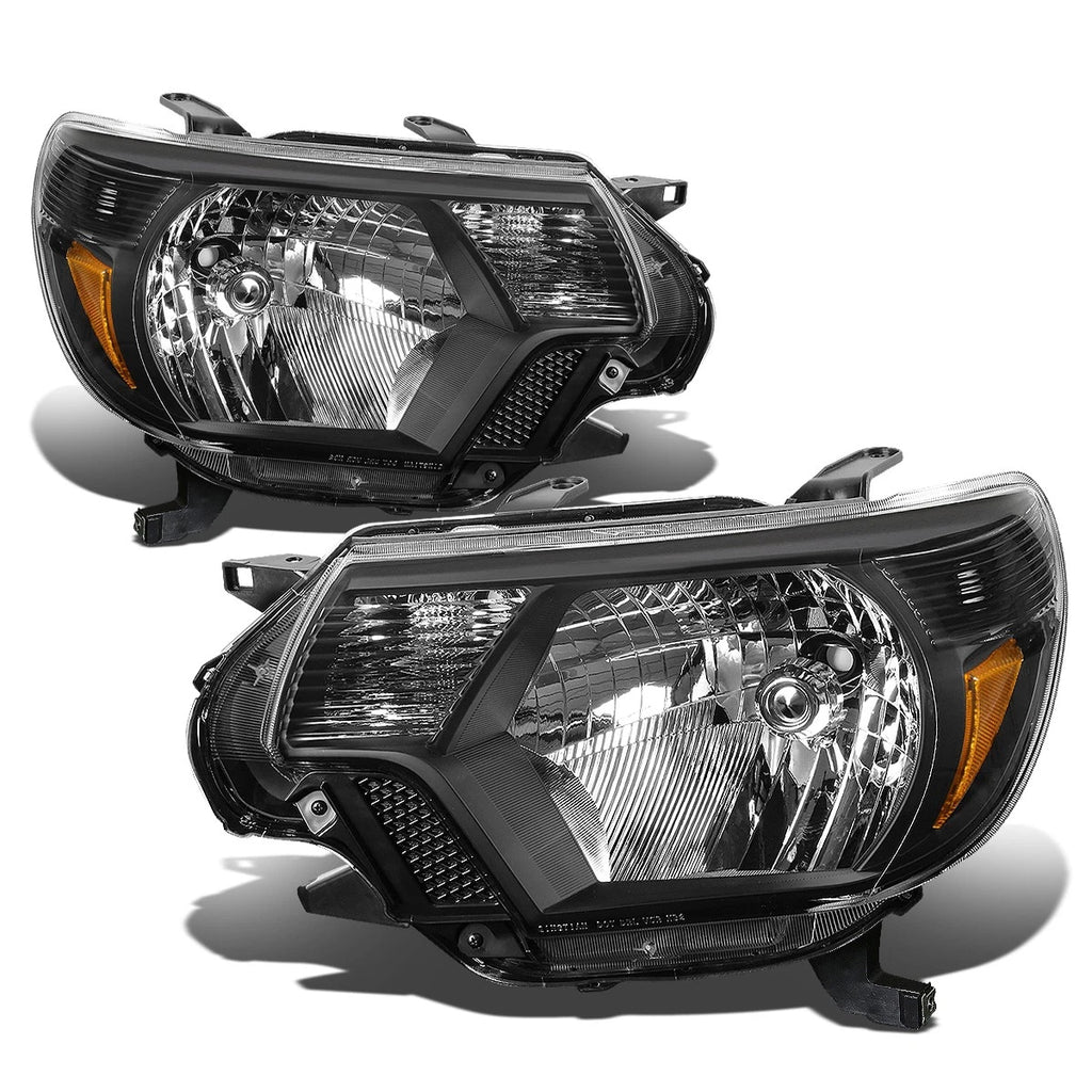 Black Housing Smoke LED Fog Light Kit for Toyota Tacoma (2012–2015)