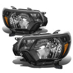 Black Housing Smoke LED Fog Light Kit for Toyota Tacoma (2012–2015)