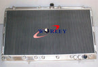 Aluminum Radiator & Fans for Mitsubishi 3000GT/GTO VR-4 3.0 Turbo (1991-1999)