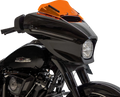 Klock Werks Kolor Flare Windshield 6.5" for FLHX (2014–2023) - Orange Ice KWW-01-0737