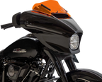Klock Werks Kolor Flare Windshield 6.5" for FLHX (2014–2023) - Orange Ice KWW-01-0737