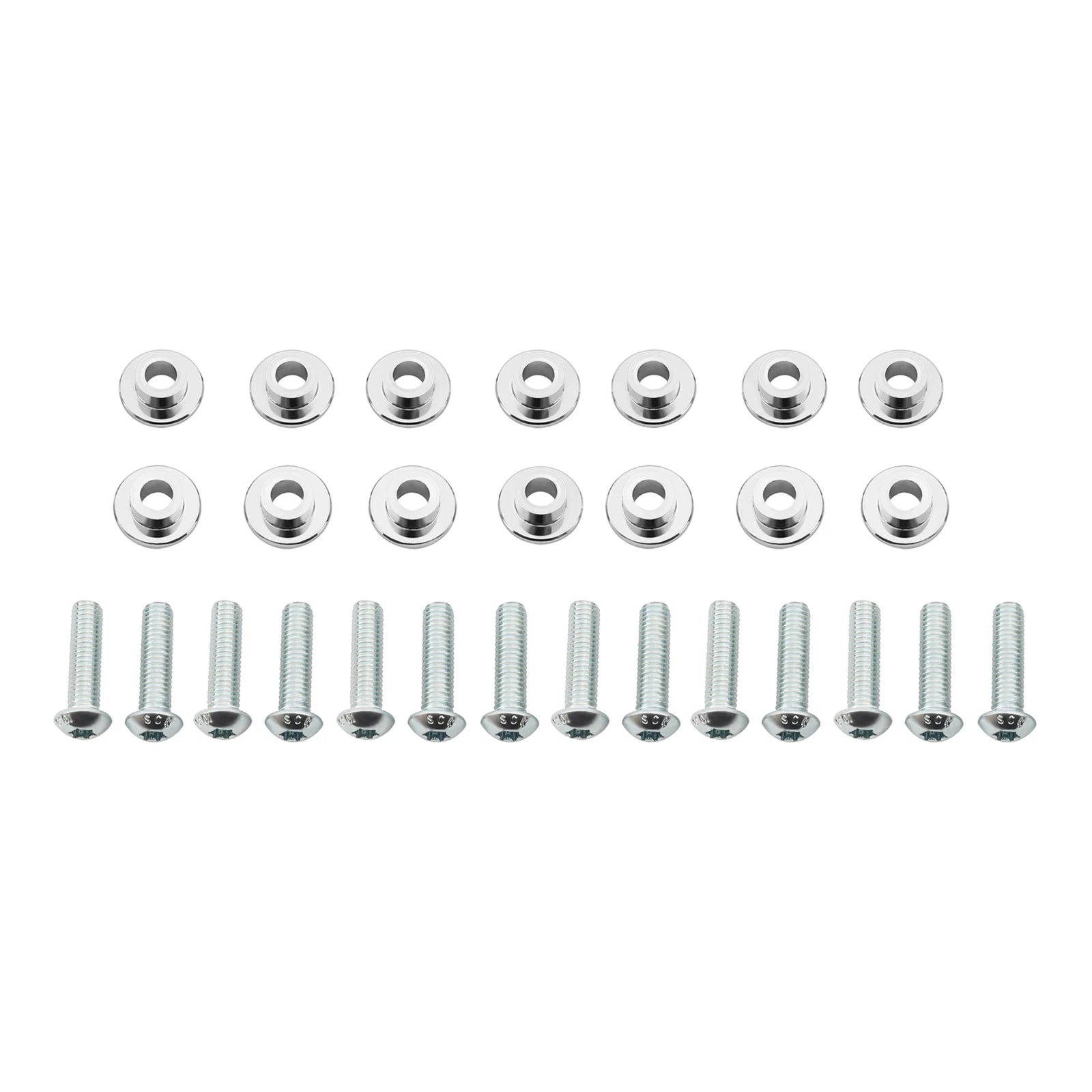 14PCS Front Disk Brake Rotor Bolts for Harley Street Road Glide King (2009–2023)