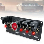 Ignition Panel for Racing Cars & Performance Boats (Universal)