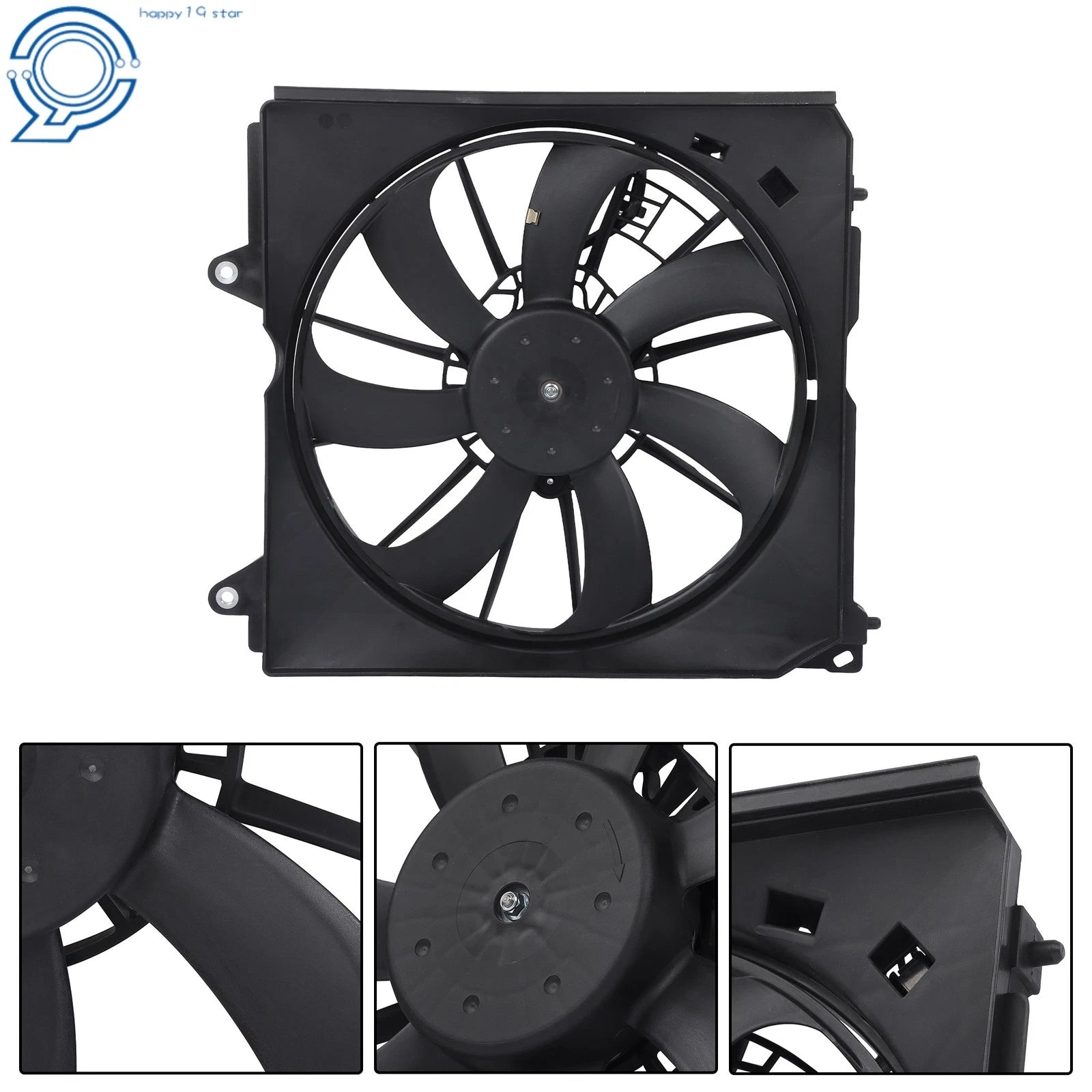 A/C Cooling Fan Assembly with Shroud for Acura TLX (2015–2020)