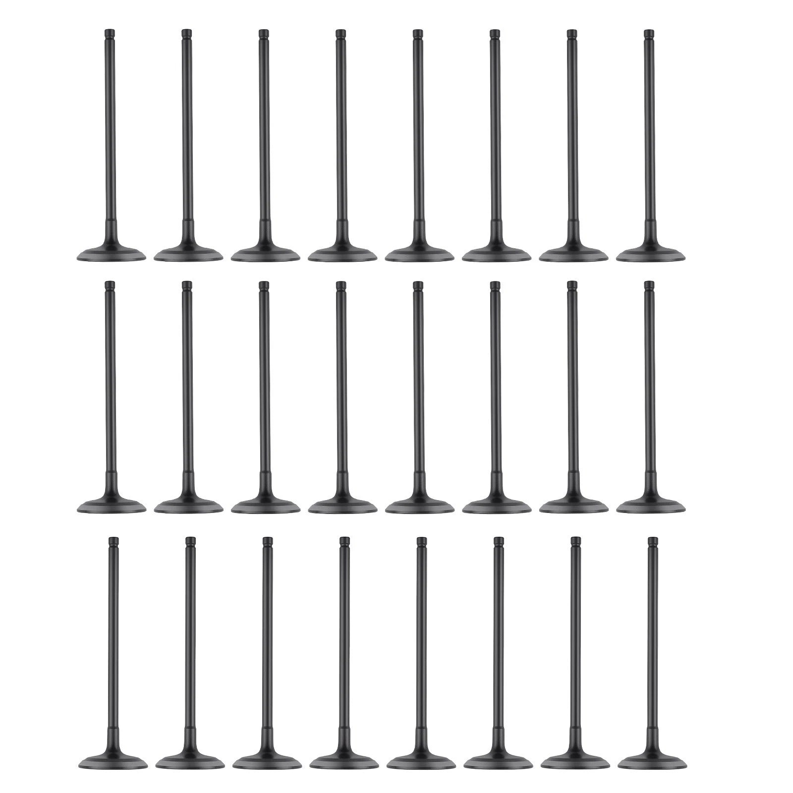 24pc Engine Valves for Acura MDX RL 3.5L 3.7L V6 SOHC 24V (2001–2014)