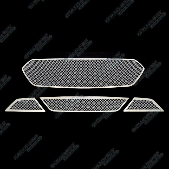 Honeycomb Lower Stainless Chrome Mesh Grill for Ford Taurus SHO (2013-2019)