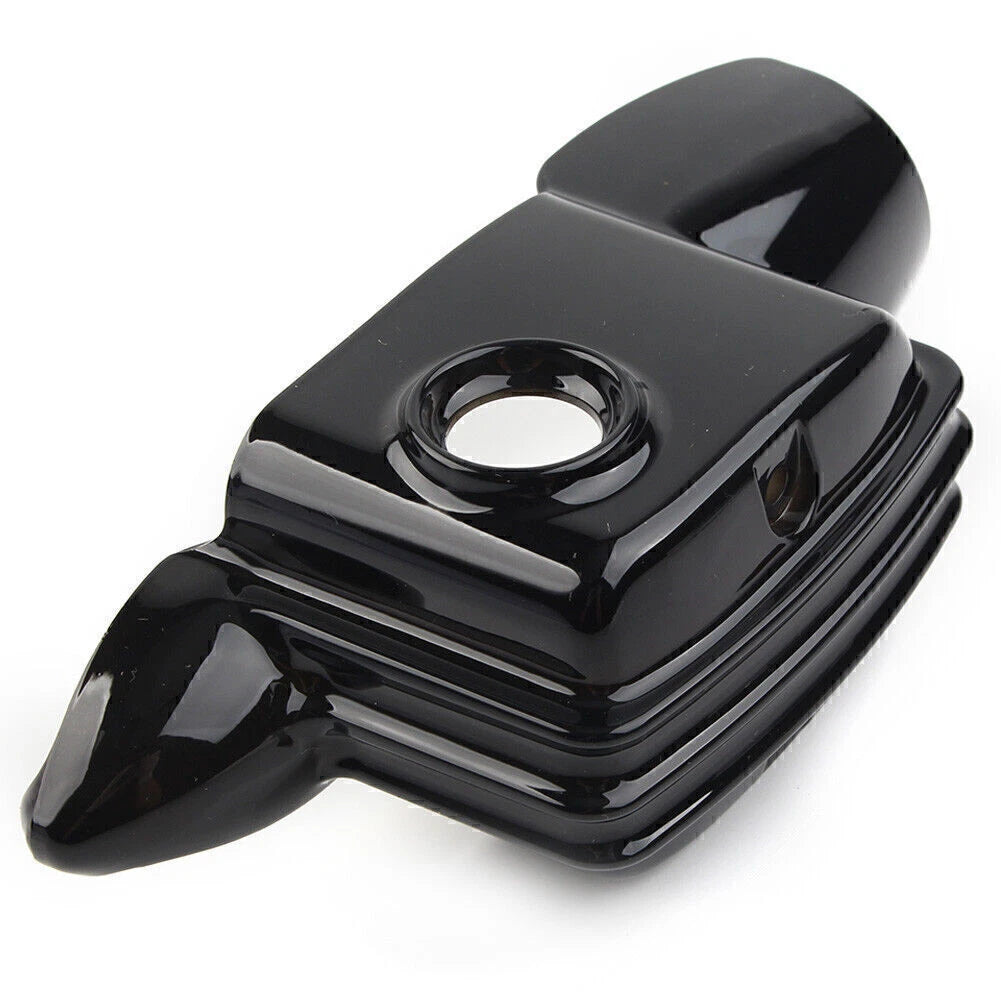 Black ABS Rear Brake Master Cylinder Cover for Harley Touring Electra Glide (2008–2021)