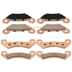 Sintered Front & Rear Brake Pads for John Deere Gator XUV 855D 855E 855M (2011–2022)