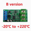 RS485 PT100 Temperature Detector Converter for Modbus RTU (9600 Baud)