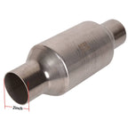 2" Stainless Steel High Flow Catalytic Converter for Universal Fit