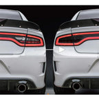 Smoked Rear Tail Light Overlays for Dodge Charger (2015-2023)