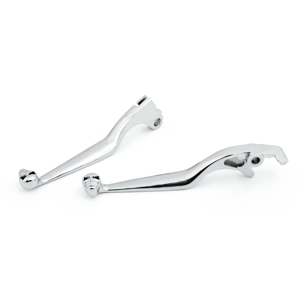 Brake Clutch Skull Hand Levers for Honda Shadow 600 Magna 750 (1997–2003) Chrome