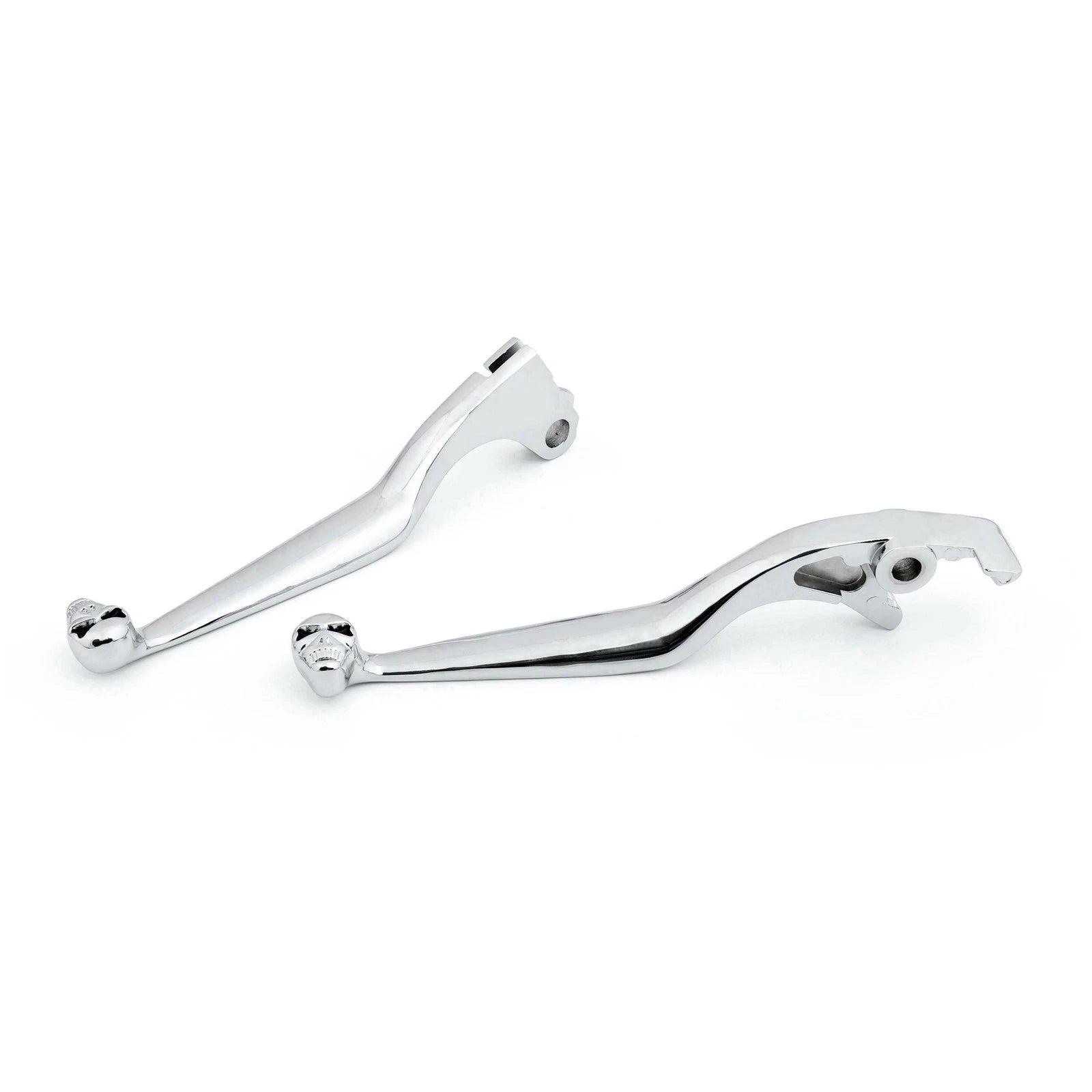 Brake Clutch Skull Hand Levers for Honda Shadow 600 Magna 750 (1997–2003) Chrome