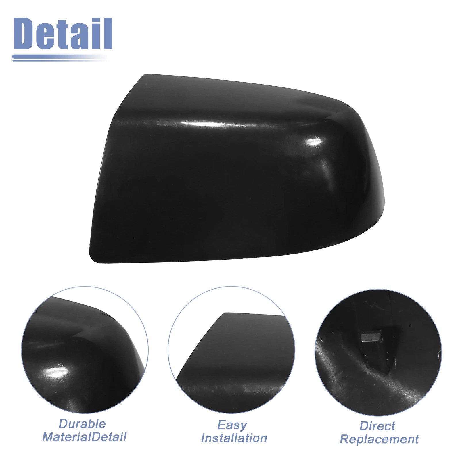 Front Left Rearview Mirror Cap Shell for Ford Focus Mk2 (2005–2011)