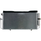 A/C Condenser for Subaru Impreza (2002–2003) with Receiver Drier Aluminum
