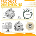 Oil Pump & Drive Gear Gasket Kit for Yamaha Raptor 700 (2006–2024)