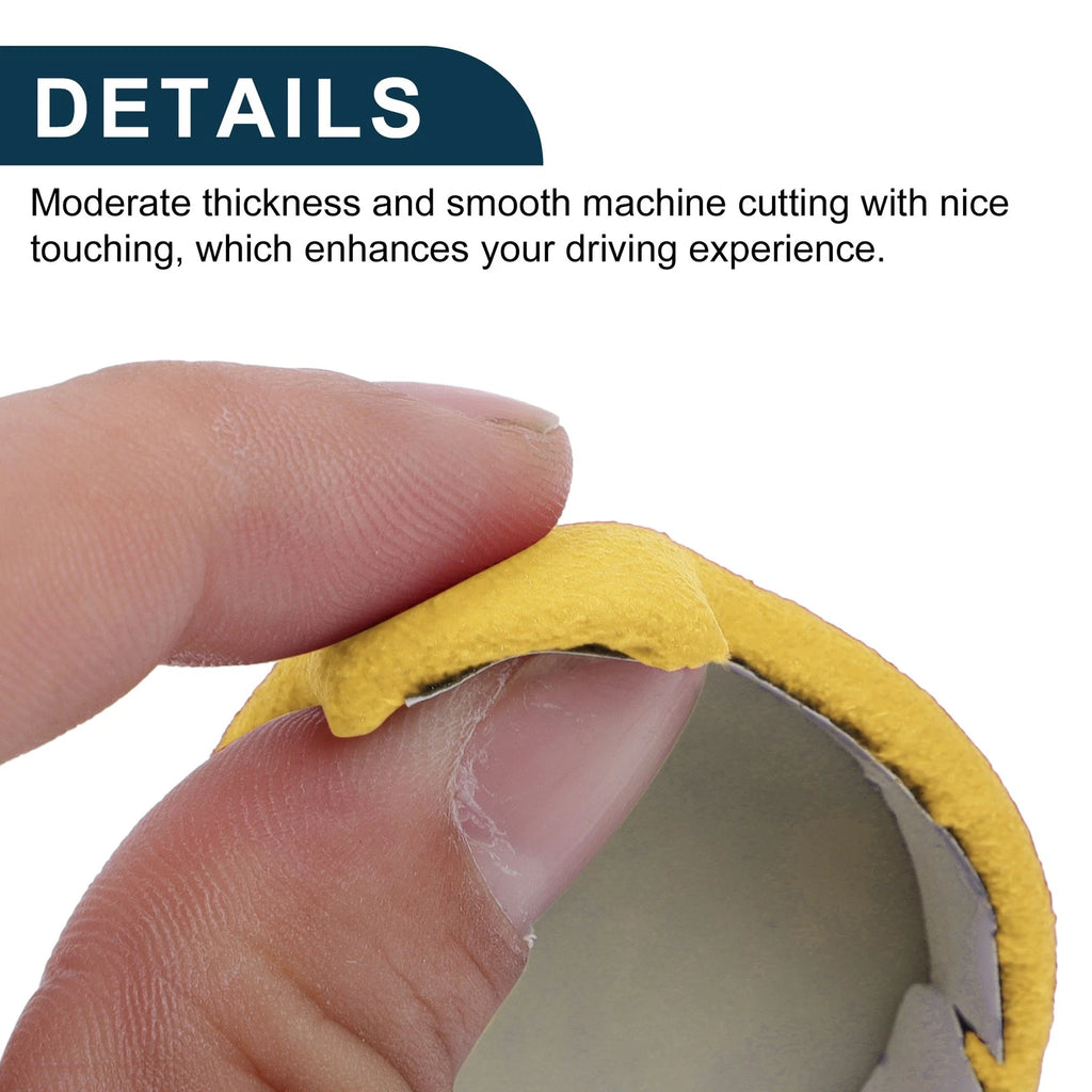 Gear Shift Knob Decorator Cover for Ford Mustang (2015–2021) Yellow
