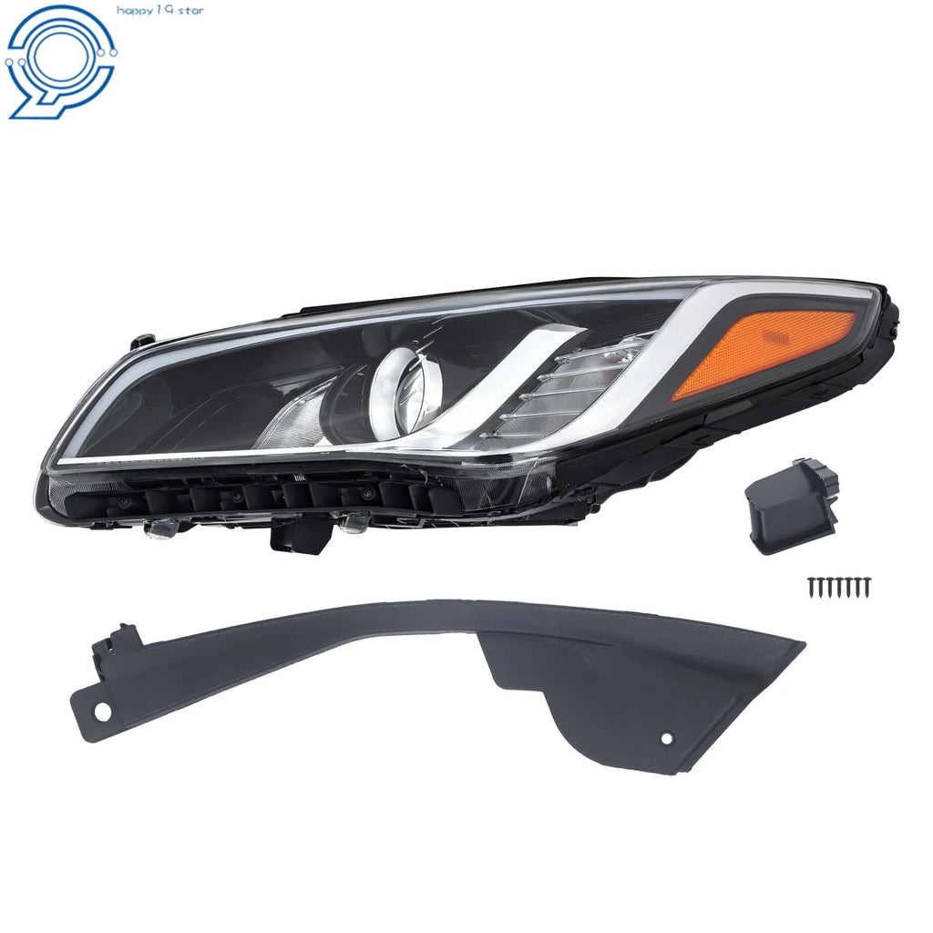 Headlight for Hyundai Sonata (2015-2017) Halogen Driver Side