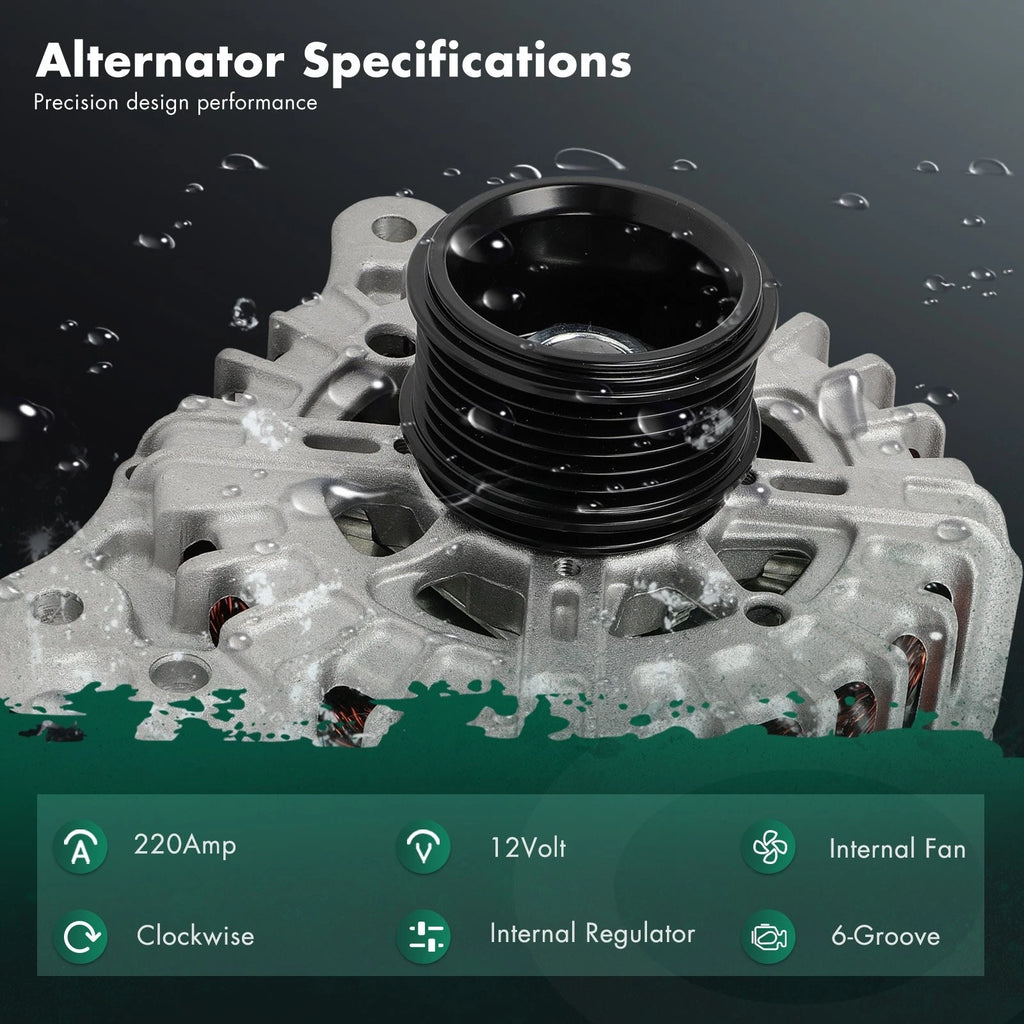 Alternator 220A for Audi Q7 (2013–2015) FG23S065 06E903023B