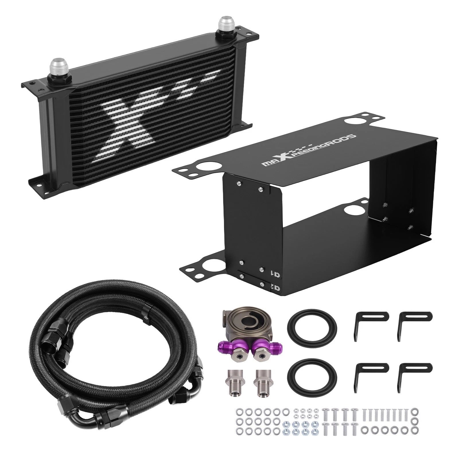 19 Row Engine Oil Cooler for Universal Fit (Various Models)