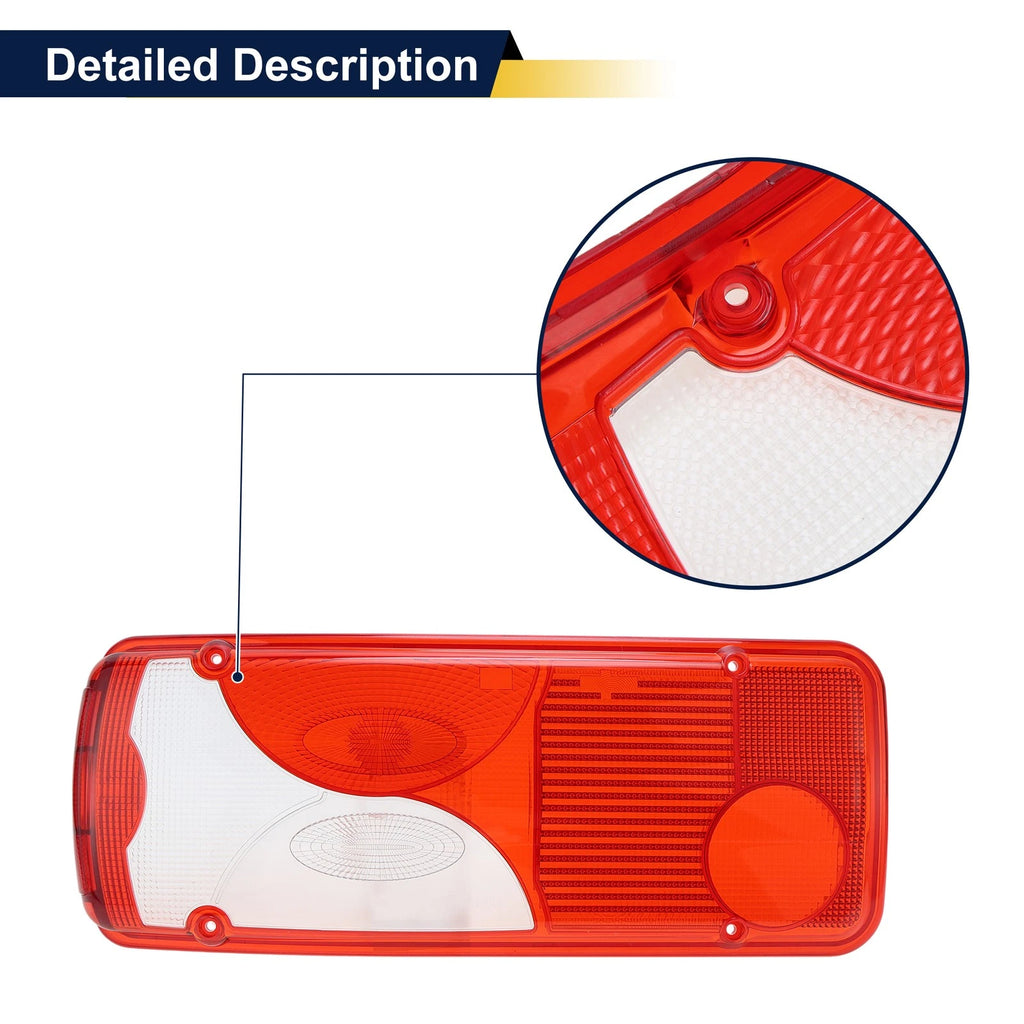 Set of 2 Rear Brake Pads for Mercedes-Benz Sprinter (2006–2019) Red