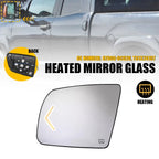 Heated Driver Mirror Glass LH for Toyota Sequoia Tundra (2007–2017)