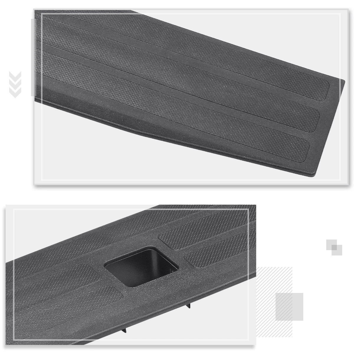 Matte Black Horizontal Slats Grille for Honda Civic Sedan (1999–2000)