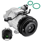 AC Compressor with Clutch for Hyundai Elantra (2016–2017) & Kia Forte (2014–2016)