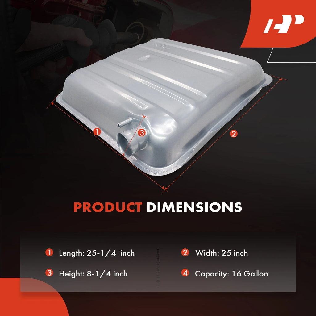 16 Gallon Fuel Tank for Chevy Bel Air (1950–1957)