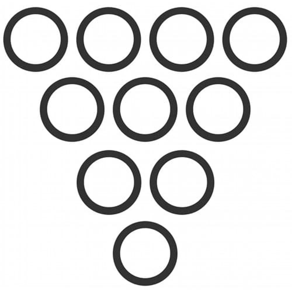 Set of 10 Quick Coupler O-Ring #8 for International (Fits )